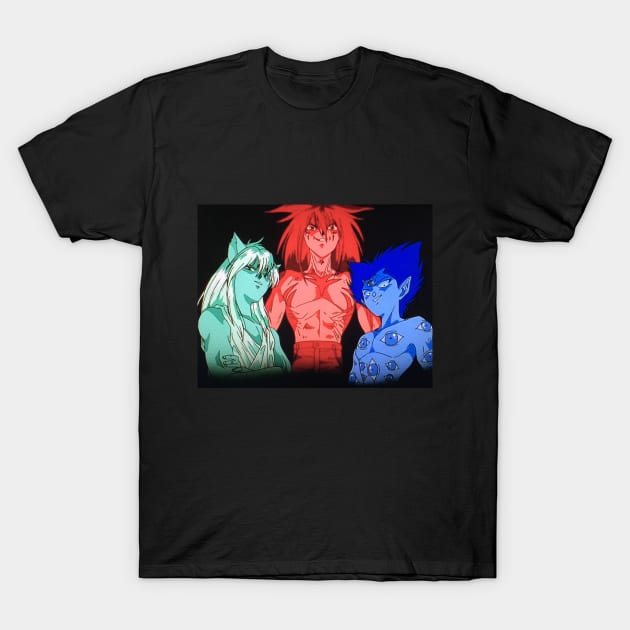 Demon Form- Yu-Yu-Hakusho T-Shirt by guestphxm3vxel5awpvn7wz7k